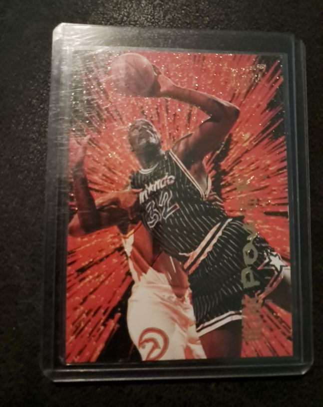 1994-95 Fleer Ultra #8 Shaquille O'Neal Ultra Power — front