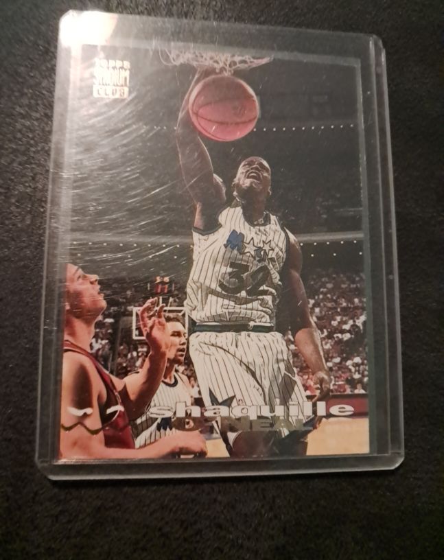 1993-94 Topps Stadium Club #100 Shaquille O'Neal — front