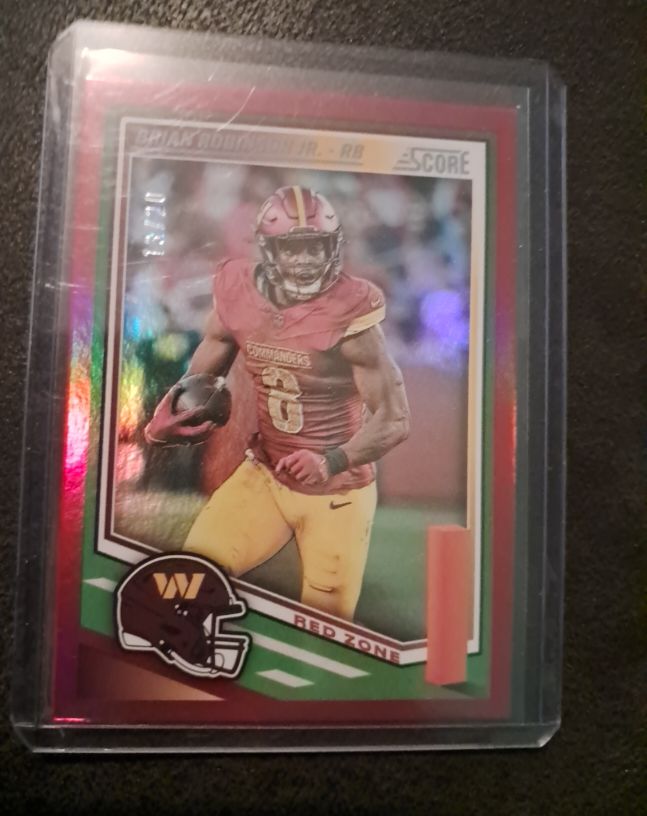 2025 Panini Score #176 Brian Robinson Jr. — front