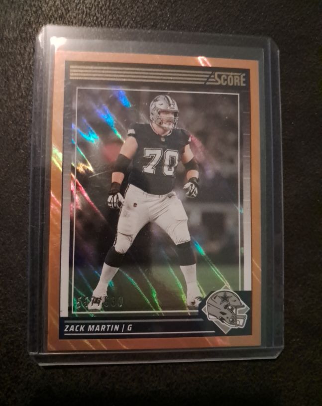 2024 Panini Score #75 Zack Martin — front