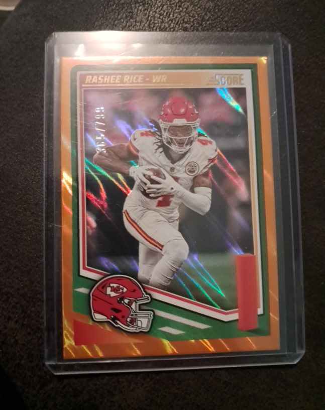 2025 Panini Score #182 Rashee Rice — front
