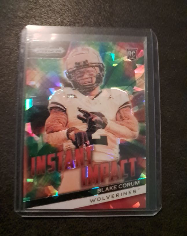 2024 Panini Prizm Draft Picks Instant Impact #II-BC Blake Corum — front