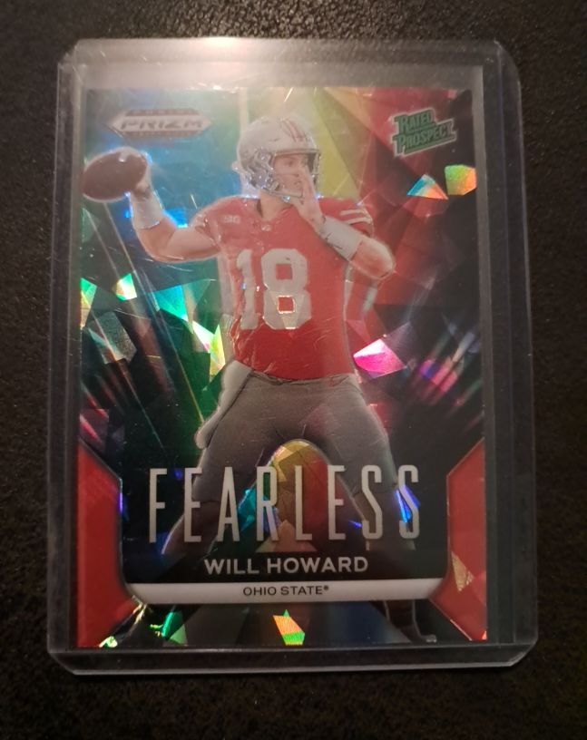 2024 Panini Prizm Draft Picks Fearless #F-WH Will Howard — front
