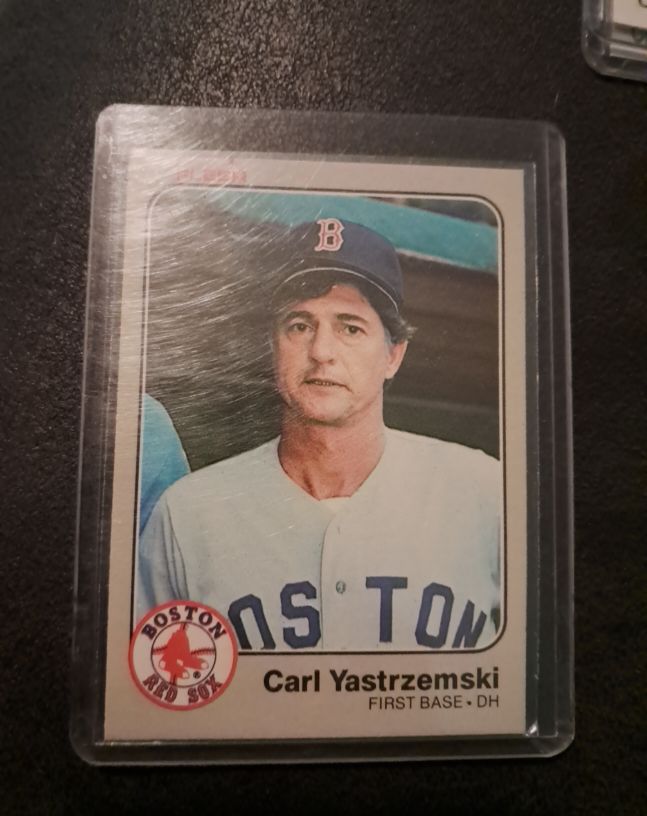 1983 Fleer #200 Carl Yastrzemski — front