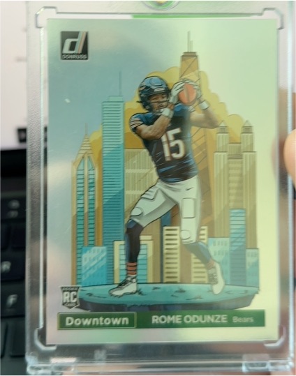 2024 Panini Donruss #15 Rome Odunze Downtown — front
