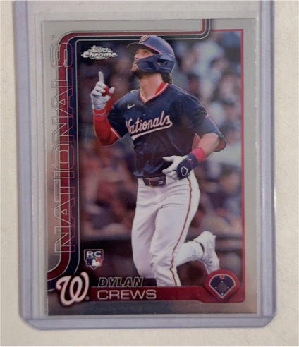 2025 Topps Chrome #146 Dylan Crews — front
