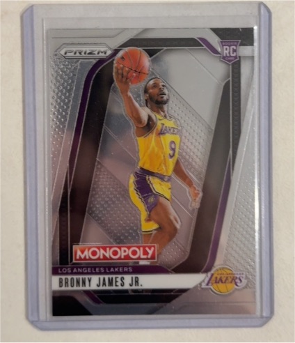 2024-25 Panini Prizm Monopoly #45 Bronny James Jr. — front