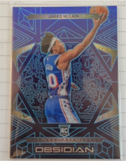 2024-25 Panini Obsidian RC Jared McCain — front