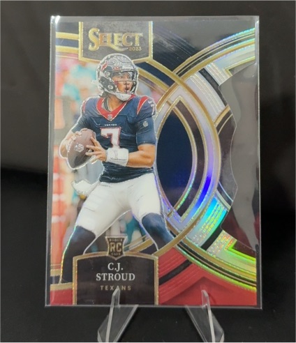 2023 Panini Select Premier Level #183 C.J. Stroud Houston Texans Rookie RC — front