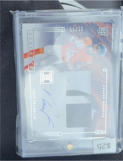2024 Panini Impeccable Elegance #Troy Franklin — front
