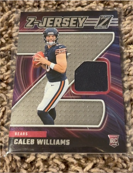 2024 Panini Zenith Z Jersey #ZJ1 Caleb Williams — front