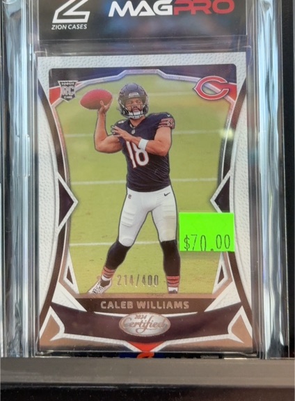 2024 Panini Certified #201 Caleb Williams Rookie Card — front