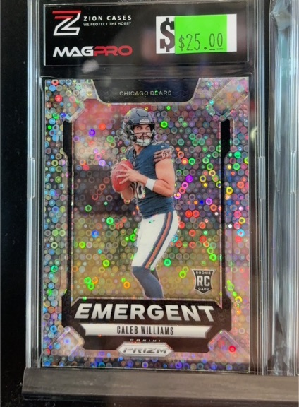 2024 Panini Prizm #1 Caleb Williams Emergent — front