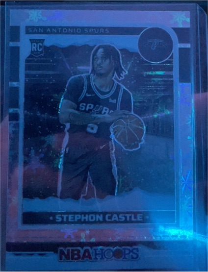 2024-25 Panini NBA Hoops #234 Stephon Castle — front