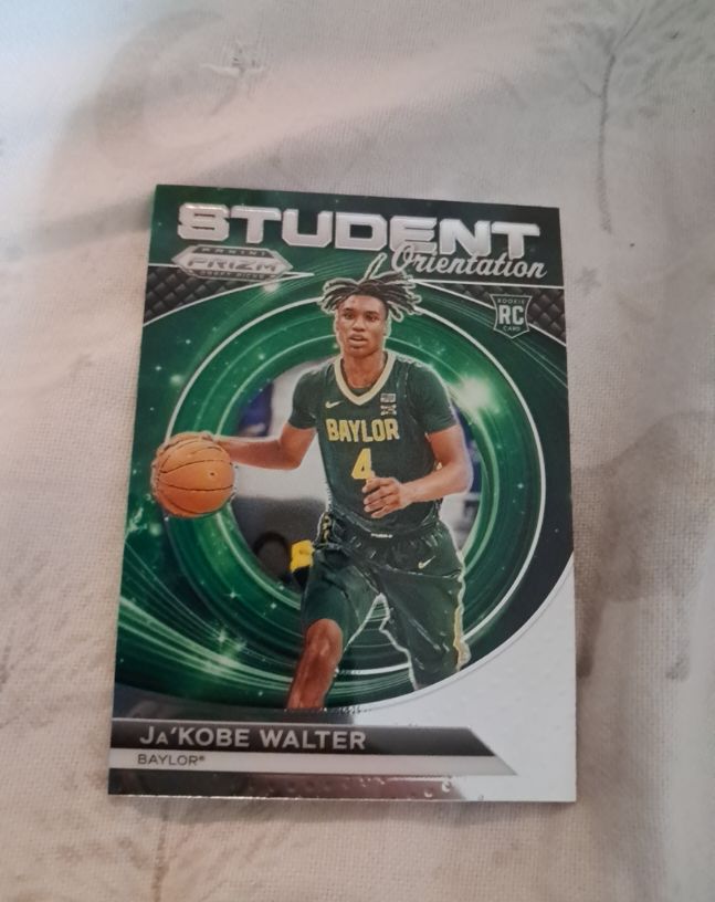 2024 Panini Prizm Draft Picks #21 Ja'Kobe Walter Student Orientation — front