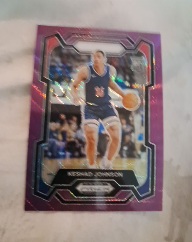 2024-25 Panini Prizm Draft Picks #66 Keshad Johnson — front