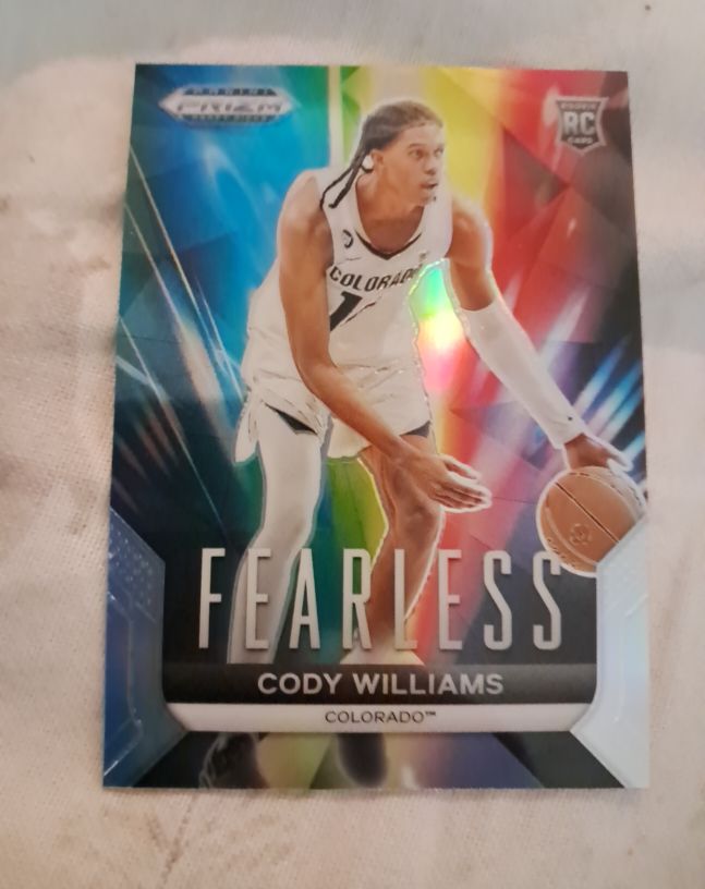 2024 Panini Prizm Draft Picks #5 Cody Williams Fearless — front