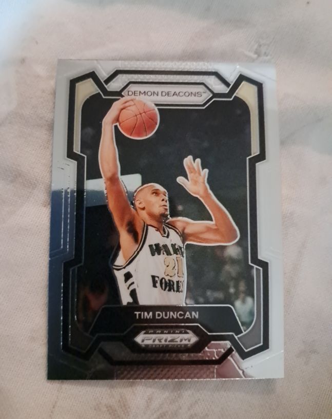 2024 Panini Prizm Draft Picks #63 Tim Duncan — front
