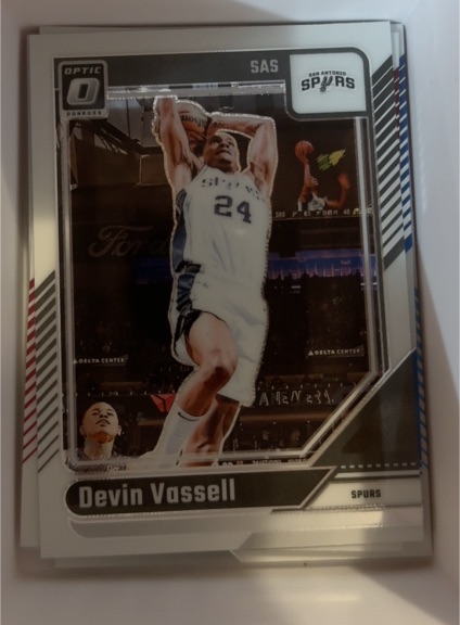2024-25 Donruss Optic #157 Devin Vassell — front