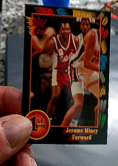 1991-92 Wild Card #100 Jerome Mincy — front