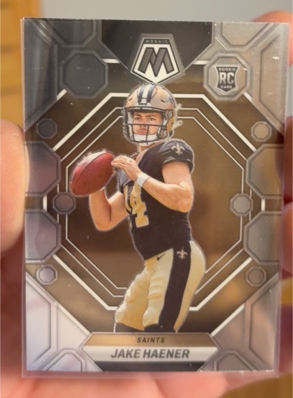 2023 Panini Mosaic #325 Jake Haener — front