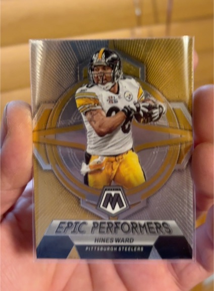 2023 Panini Mosaic Epic Performers #EP-HW Hines Ward — front