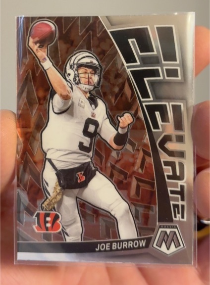 2023 Panini Mosaic Elevate #E-JB Joe Burrow — front