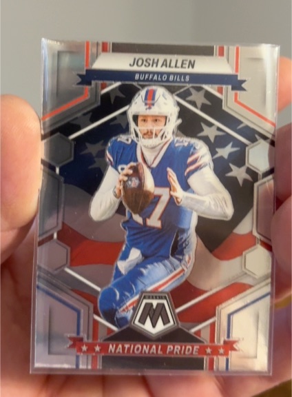 2023 Panini Mosaic #257 Josh Allen National Pride — front