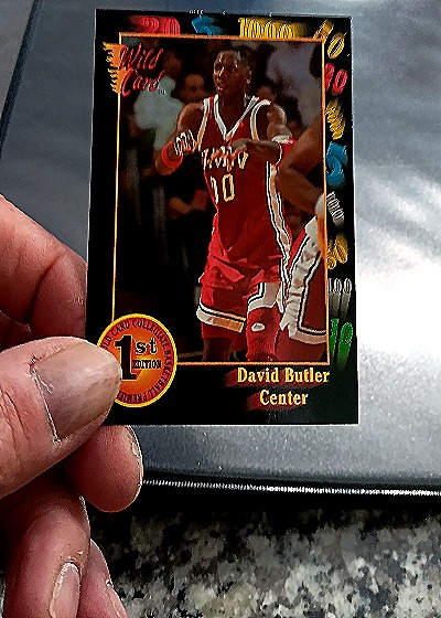 1991 Wild Card 1st Edition #114 David Butler — front