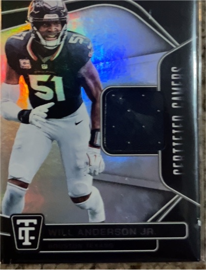 2024 Panini Totally Certified #CG-WAJ Will Anderson Jr. — front