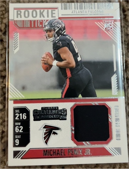 2024 Panini Contenders Rookie Ticket #RTS-MPJ Michael Penix Jr. — front