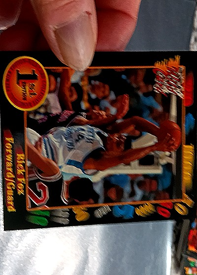 1992 Wild Card #19 Rick Fox — front