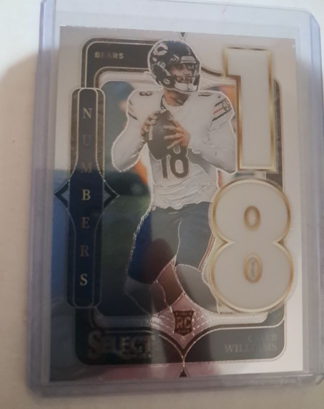 2024 Panini Select - Select Numbers #19 Caleb Williams — front