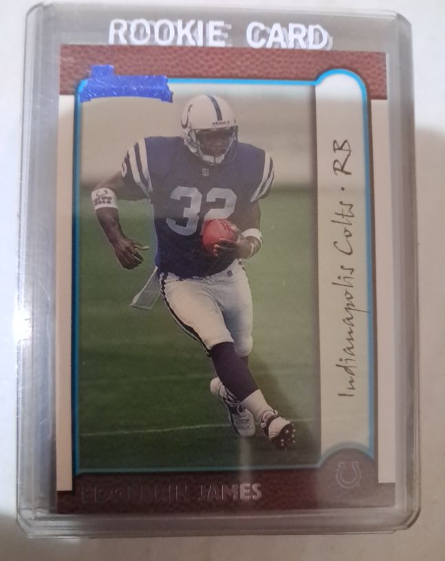 1999 Bowman #161 Edgerrin James — front
