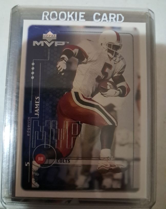 1999 Upper Deck MVP #206 Edgerrin James — front