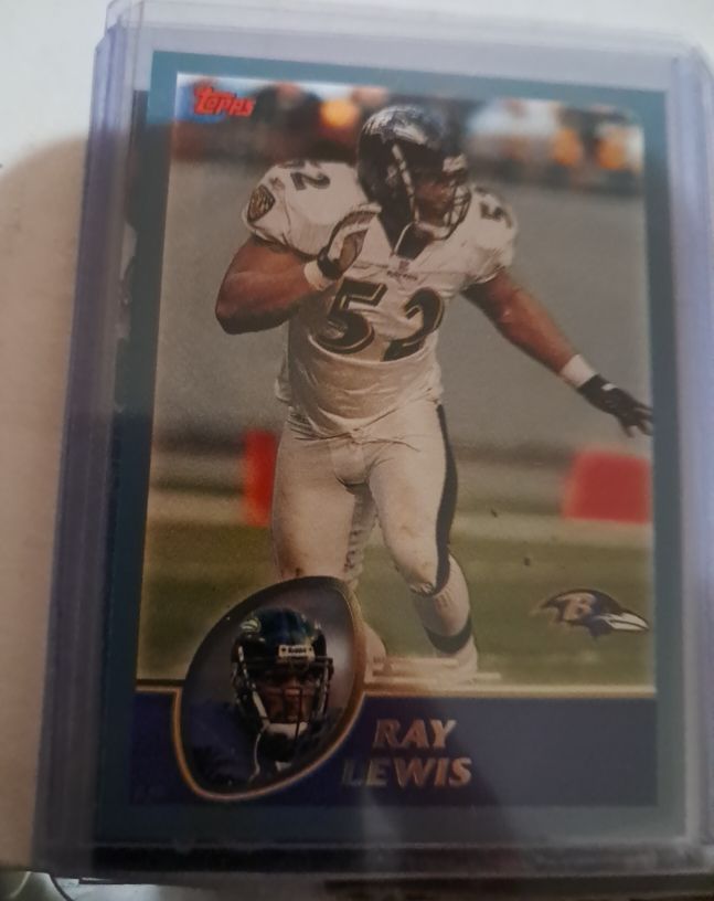 2003 Topps #265 Ray Lewis Ravens — front