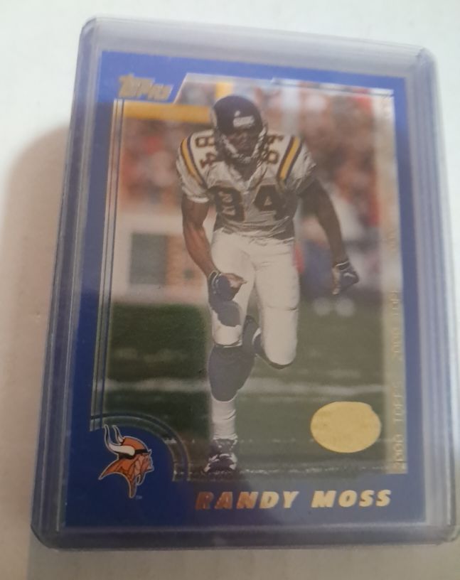 2000 Topps #60 Randy Moss — front