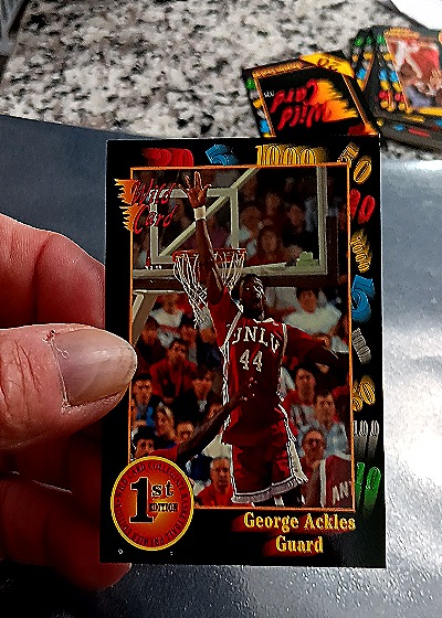 1992 Wild Card Collegiate #25 George Ackles — front