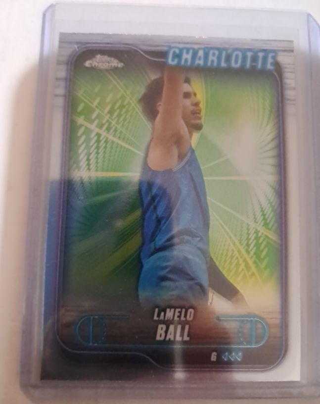 2024-25 Topps Chrome #3 LaMelo Ball — front