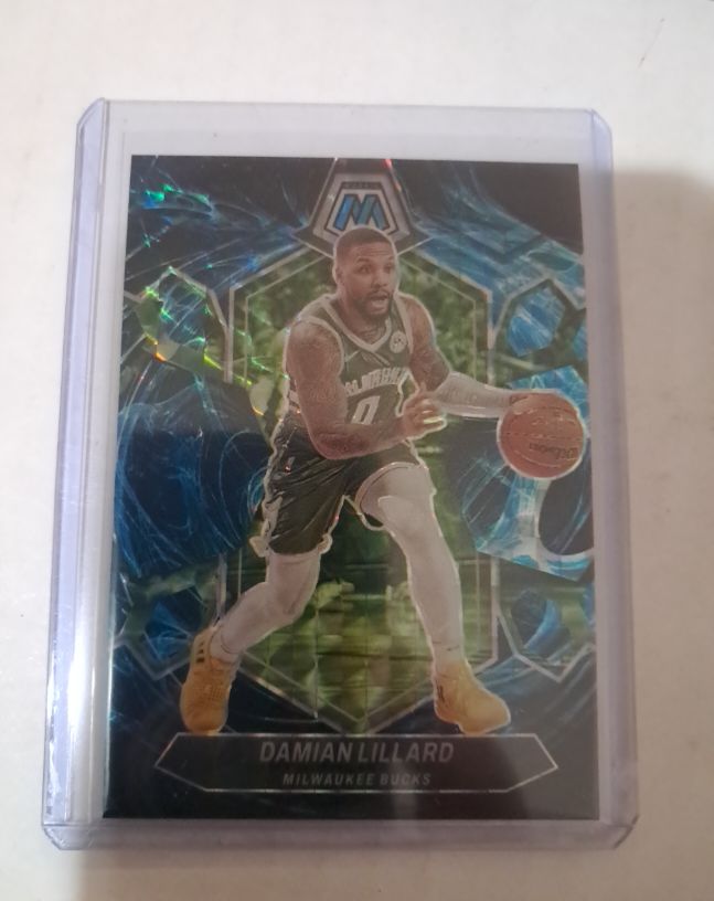 2023-24 Panini Mosaic #109 Damian Lillard — front