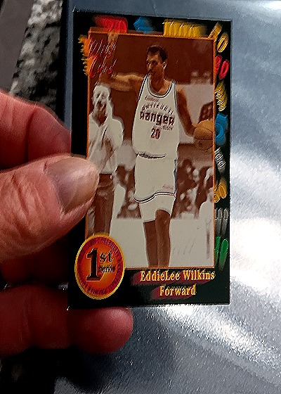1991 Wild Card #67 Eddie Lee Wilkins — front
