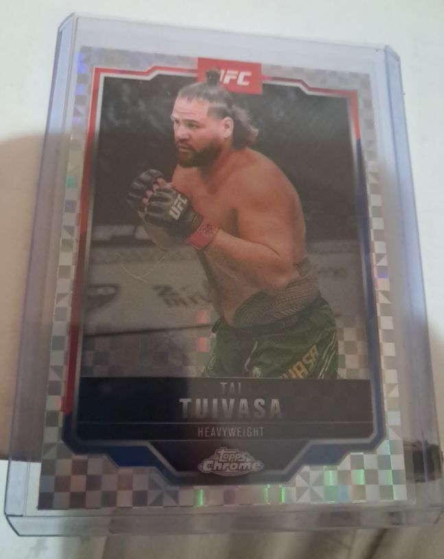 2025 Topps Chrome UFC #53 Tai Tuivasa — front