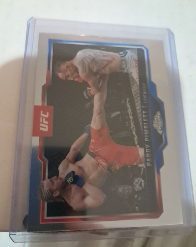 2025 Topps Chrome UFC #177 Paddy Pimblett — front