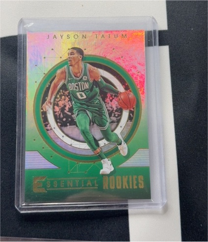 2017-18 Panini Essentials Essential Rookies #ER-9 Jayson Tatum — front