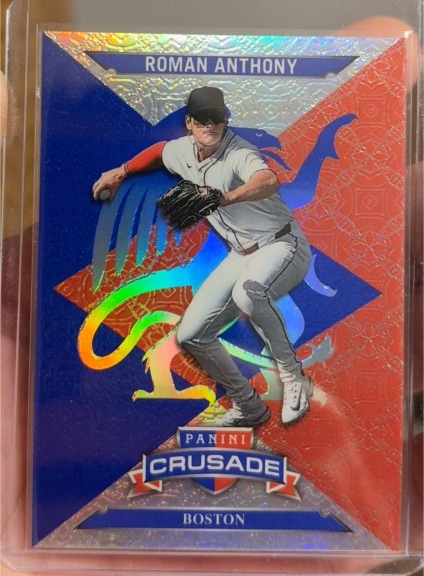 2025 Panini Crusade #95 Roman Anthony — front