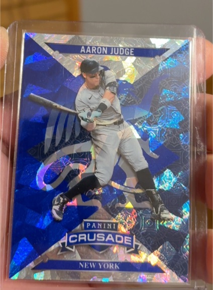 2025 Panini Crusade #38 Aaron Judge — front