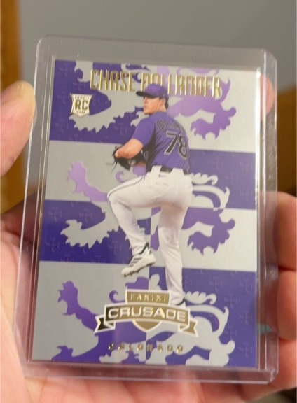 2025 Panini Crusade #80 Chase Dollander — front
