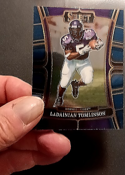 2023 Panini Select Draft Picks #87 LaDainian Tomlinson TCU Horned Frogs — front