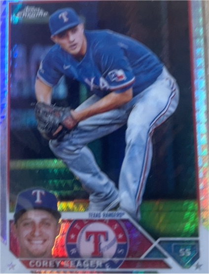 2023 Topps Chrome #45 Corey Seager — front