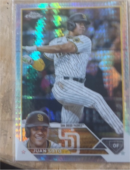 2023 Topps Chrome #100 Juan Soto — front